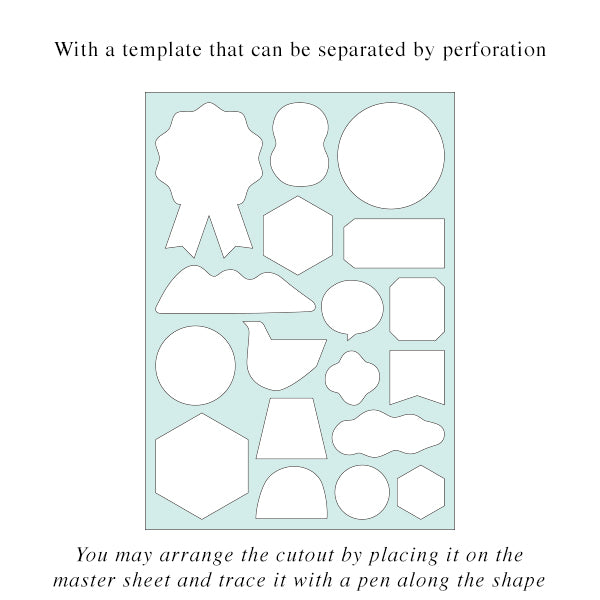 Hitotoki Masking Tape Book (A5) Paint — in use